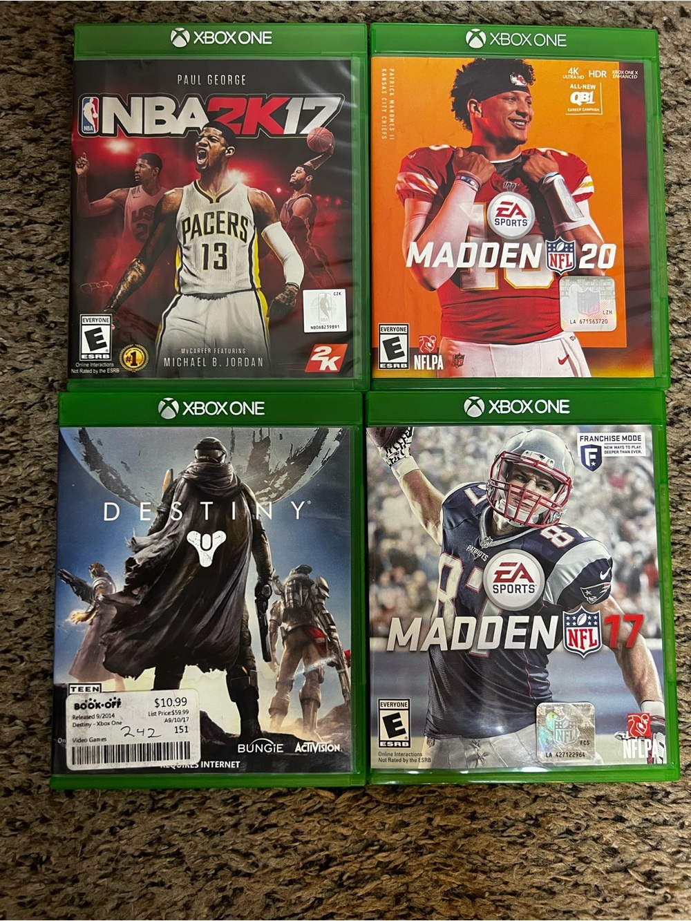 4 Xbox games